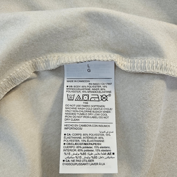 Old Navy Cloud+ Extra High Waisted Skort Cloud Compress Wishbone L - Picture 8 of 12